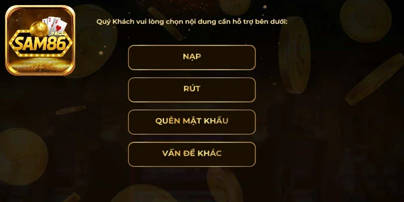 Đăng Nhập Sam86 - Các Thao Tác Đơn Giản, Dễ Thực Hiện 2 Cách truy cập tài khoản khi quên thông tin