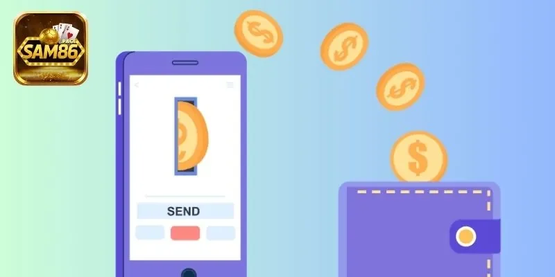 Tính năng rút tiền ưu việt tại Sam86